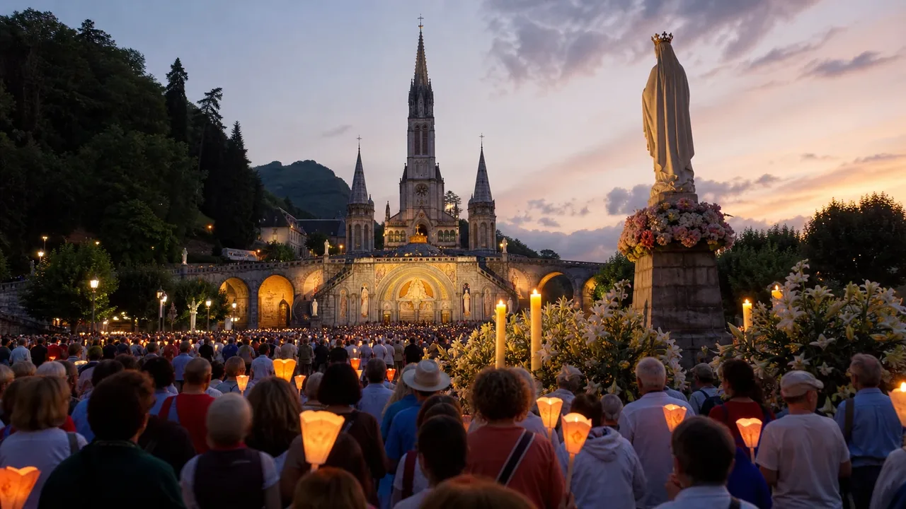 Une fête mariale à Lourdes