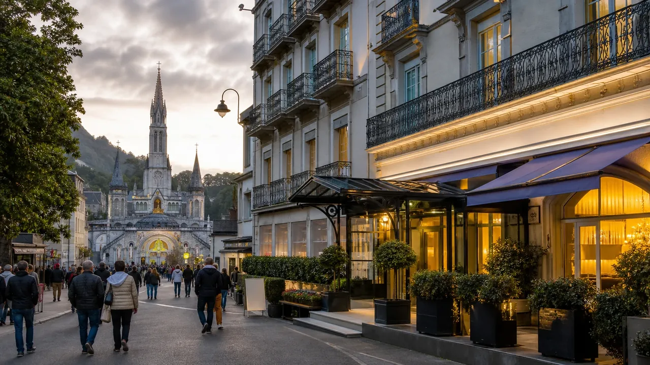 Un hôtel à Lourdes
