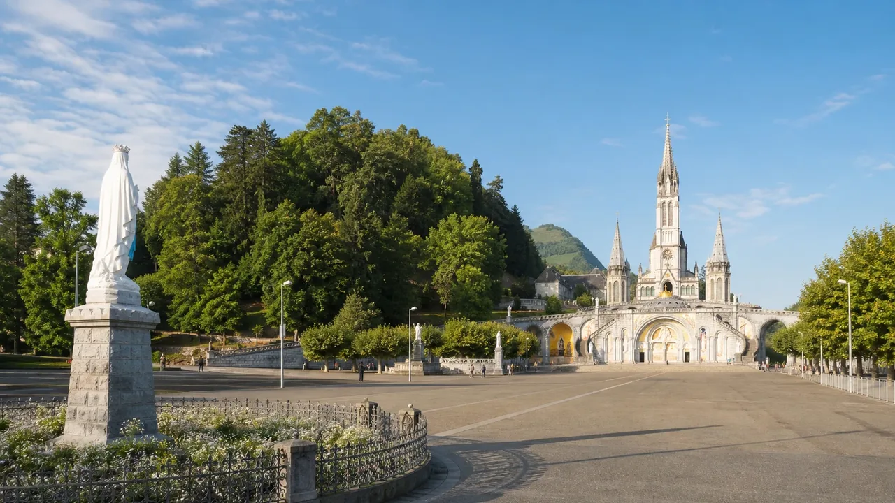 La ville de Lourdes